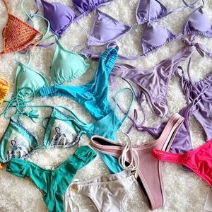 Dippin' Daisy's Colorful 15 Piece Bikini Bundle
